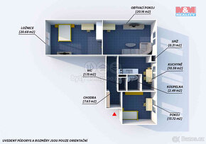 Prodej bytu 3+1, 75 m² v Rokycanech, ul. Josefa Knihy - 2