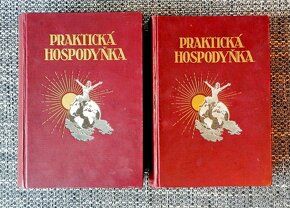 Praktická hospodyňka, starožitné knihy z roku 1928, oba díly - 2