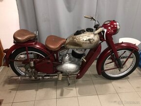 Jawa Perak 250 , 1952, SPZ +TP doklady - 2