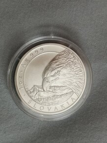 Investiční stříbro - 1 Oz mince Orel 2022 - 2