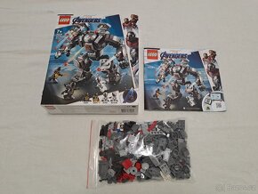 LEGO 76124-MARVEL-War Machine v robotickém obleku - 2