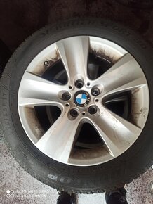 ALU kola 17"BMW+ zimní pneu 225/55/R17, 4ks NEPOŠKRÁBNÁ - 2