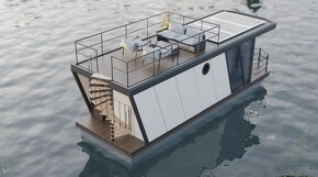 Hausbot Houseboat 9.3x3m - 2