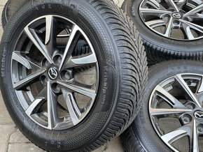 Alu kola 5x114,3 original Mazda CX-3 215/60 R16 Kleber/zimní - 2