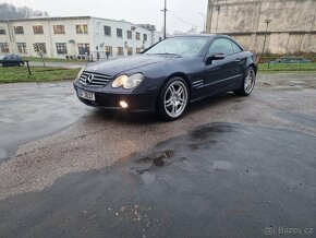 Mercedes SL 500 cabrio, coupe, r230, model 03, 1A stav - 2