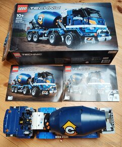 Lego technic auto míchačka betonu - 2