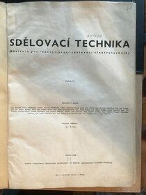 Sdělovací technika-svázané ročníky 1958 a 1960 - 2