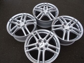 Alu disky na Mercedes, 17", 5x112, ET 48,5 , šířka 7J - 2