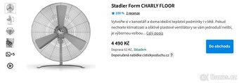 Luxusni švýcarský větrák STADLER Charly floor - 2