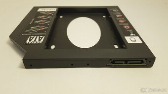 rámeček na 2. HDD místo DVD mechaniky SATA 9.5mm - 2