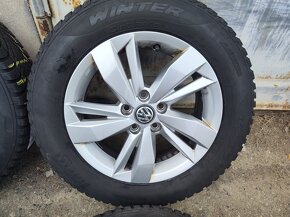 15"zimní alu sada Sassari 5x100 origo Polo 6 Fabia 4 Ibiza - 2