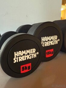 SADA JEDNORUČEK 2,5-50KG HAMMER STRENGTH - 2