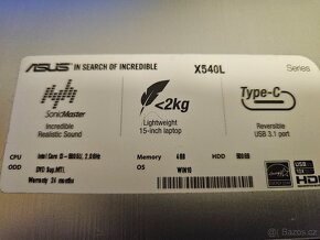 Notebook ASUS X540L - 2