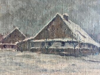 Obraz originální olejomalba na plátně 50x40 - 2