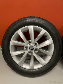 Škoda octavia 3 alu kola r16 + zimní pneu 205/55 R16 - 2