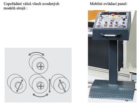 4 válcová hydraulická zakružovačka 4R HS 10-120 - 2