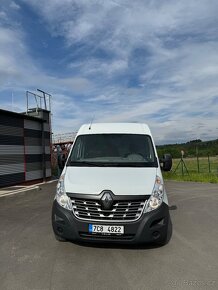 Renault Master 2.3 96kw 2017 1.majitel 221000km stk do 2026 - 2