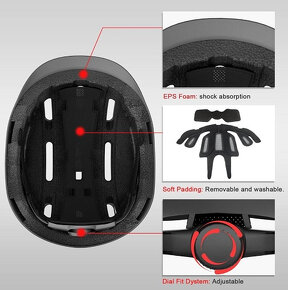 Cyklistická dětská přilba velikost M NOVÁ - Frýdlant - 2