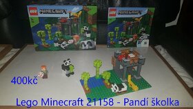 Lego Minecraft + Technic dle fotek - 2