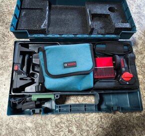 BOSCH GLL 3-80 C Liniový laser + LR 7 Set. - 2