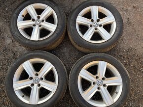 Alu orig letní sada VW Dover 5x112 6,5J ET46 205/55 R16 - 2