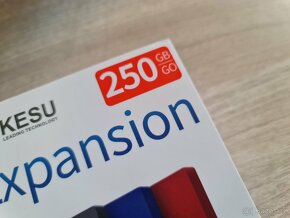 250Gb 2.5 externí disk USB 3 barva modrá nový - 2