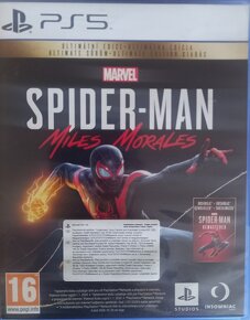 Prodám hru na PS5 Spidermana Milese Morales - 2