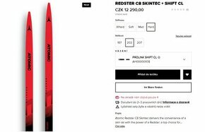 Běžky ATOMIC REDSTER C8 GEN S hard 202cm - 2