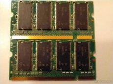 Prodám RAM DDR 256 Mb SODIM - 2