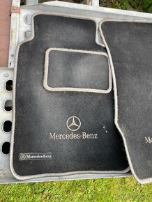 Koberečky a vaničky Mercedes 124 - 2