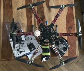 Hexa Dron DJI F550, karbon vrtule, 10ch Futaba - 2