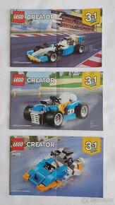 LEGO CREATOR 31072 Formule 3v1 - 2