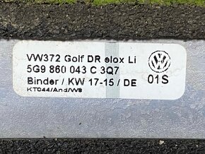 Hagusy chromové 5G9860043C 5G9860044C VW Golf 7 kombi - 2