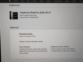 iPad Pro M4 2024 256GB Space Black v záruce - 2