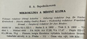 Mikroklima a místní klima - S. A. Sapožnikovová - 2