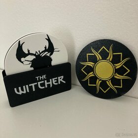 Zaklínač - The Witcher - Sada podtácků se stojanem - 2