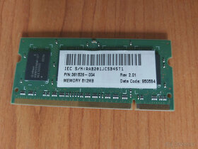 RAM 512MB 2Rx16 PC2-4200S-444-11-A0 - 2