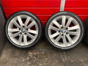 Original ALU kola BMW 17" 7J EH2 + zimní pneu 225/45/R17 - 2