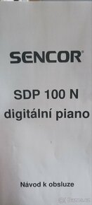 Digitální piano Sencor SDP 100 N - 2