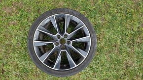 Alu disk 1kus Škoda R17 5x100 letní Škoda Seat VW Audi - 2