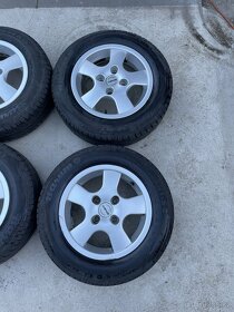 Alu kola 4x108 včetně letních pneu 185/65R14 - 2