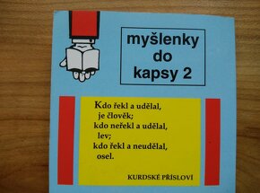 Myšlenky do kapsy, humor, fotografie Jindřich Štreit- SLEVA - 2