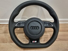 AUDI RS PERFOROVANY ZREZANY VOLANT MULTIFUNKCNY - 2