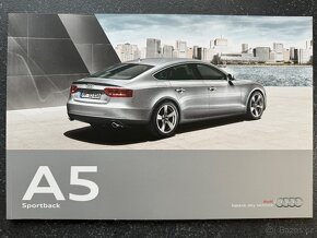 Audi A5, Audi A7, S7 prospekty - 2