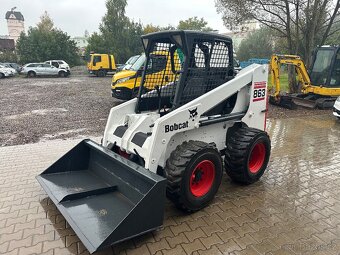 Bobcat 865 smykáč po Go opravě lžíce + vidle - 2