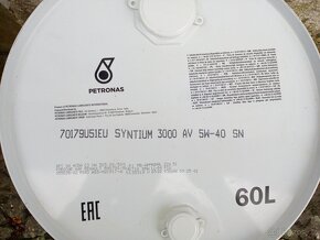 motorový olej Petronas Syntium 3000 AV 5W40 - 2