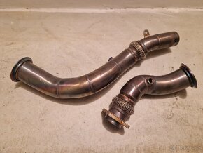 BMW M2 / M3 / M4 S55 Active Autowerke downpipes catless - 2