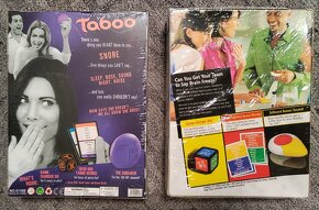 Anglické hry Tabu / English Taboo board game - 2