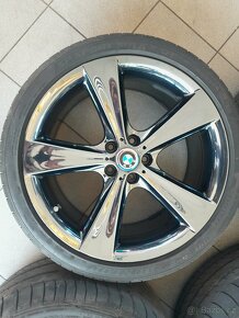 Originál kola 21" BMW X5 F15, pneu Dunlop RFT - 2