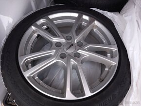 Alu kola 17" 225 50 17.   5x112 zimni sada - 2